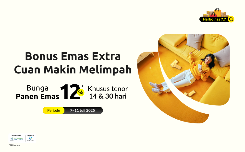 Harbolnas 7.7 Panen Emas