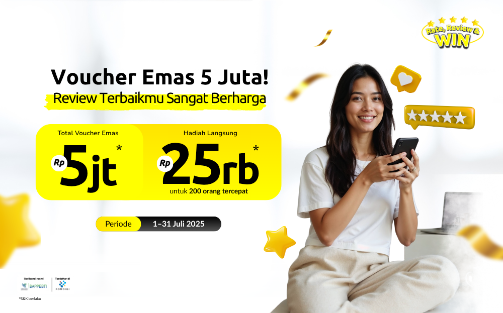 Rate & Review Juli 2025