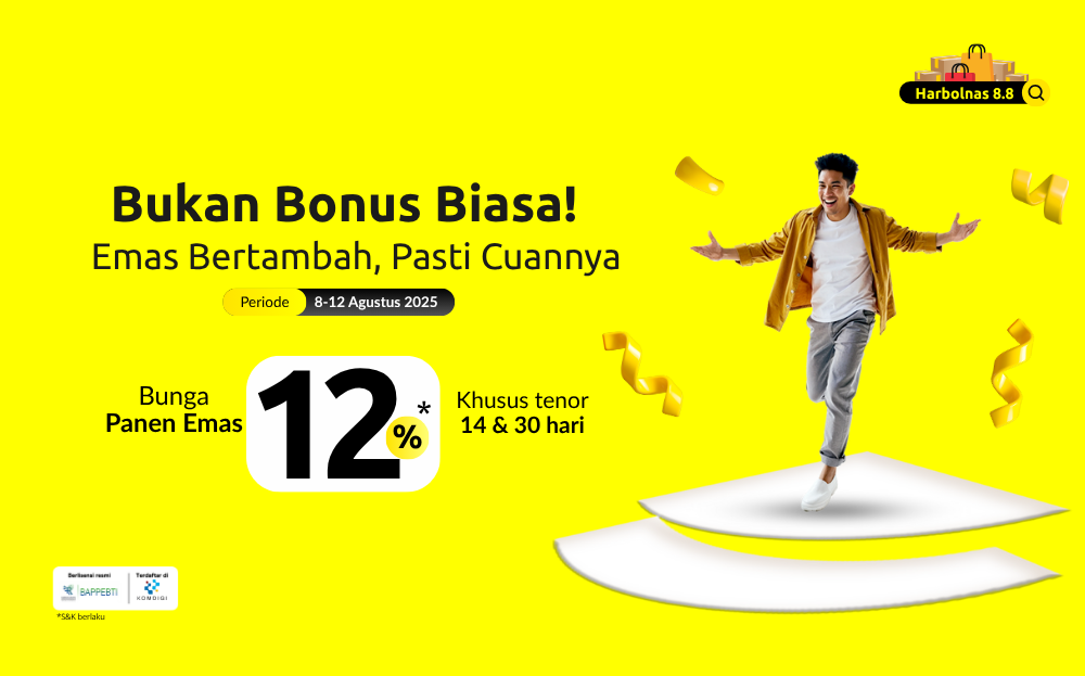 Harbolnas 8.8 Panen Emas 2025