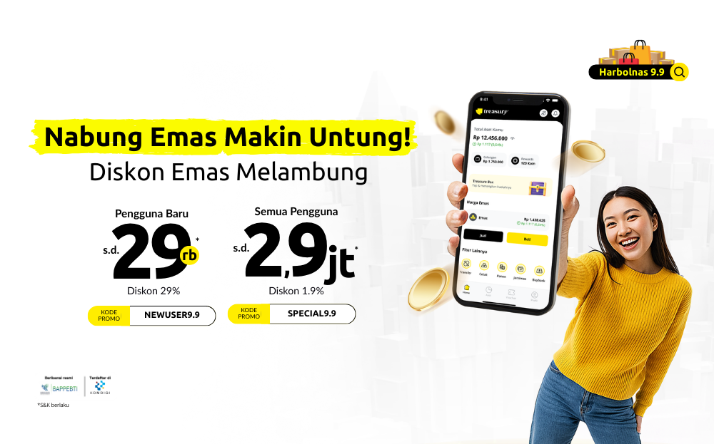 Harbolnas Beli Emas 9.9 2025