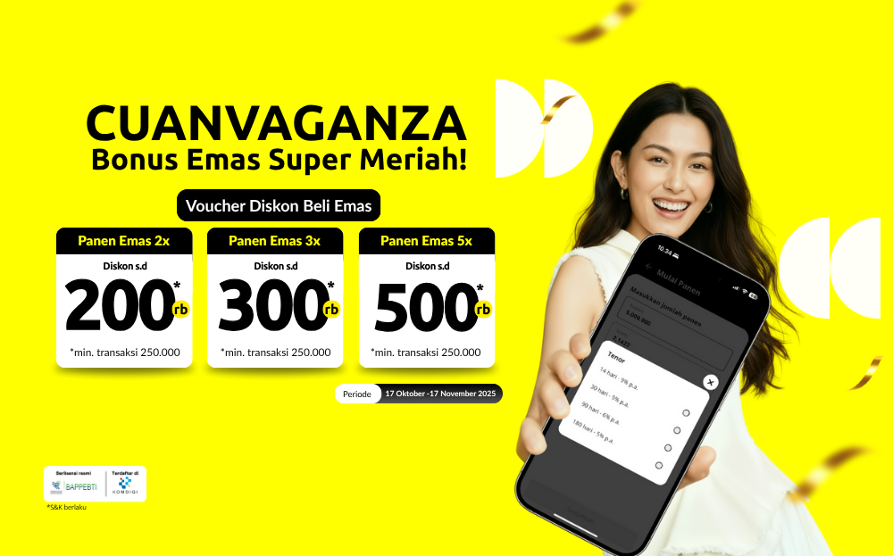 Cuanvaganza Panen Emas