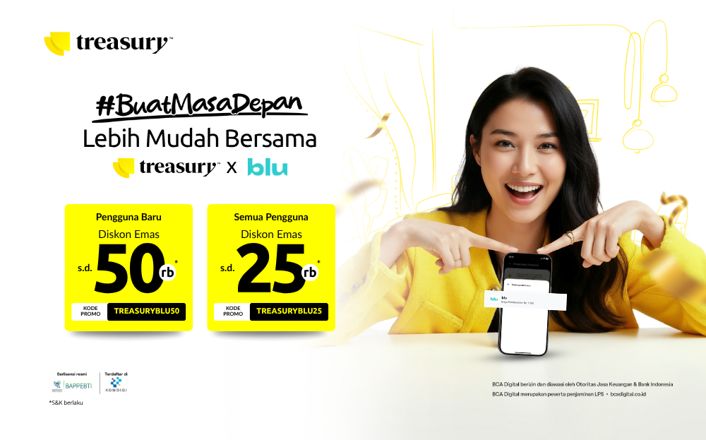 Promo Treasury x blu Okt 2025