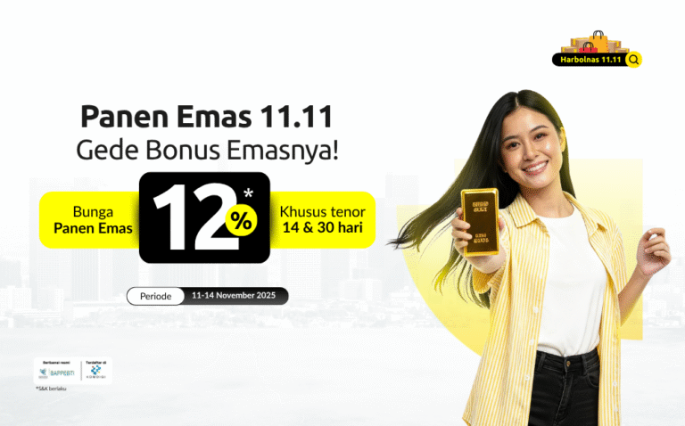 Harbolnas 11.11 Panen Emas