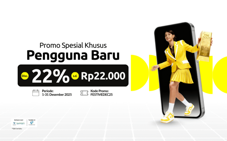 Festive December Pengguna Baru