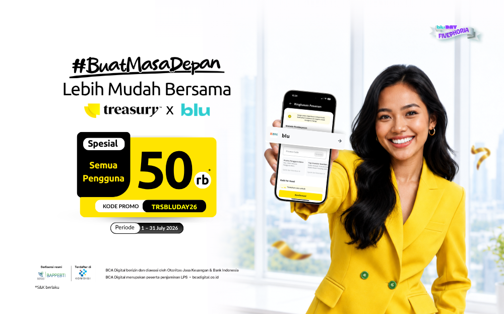 Treasury x blu Juli 2026