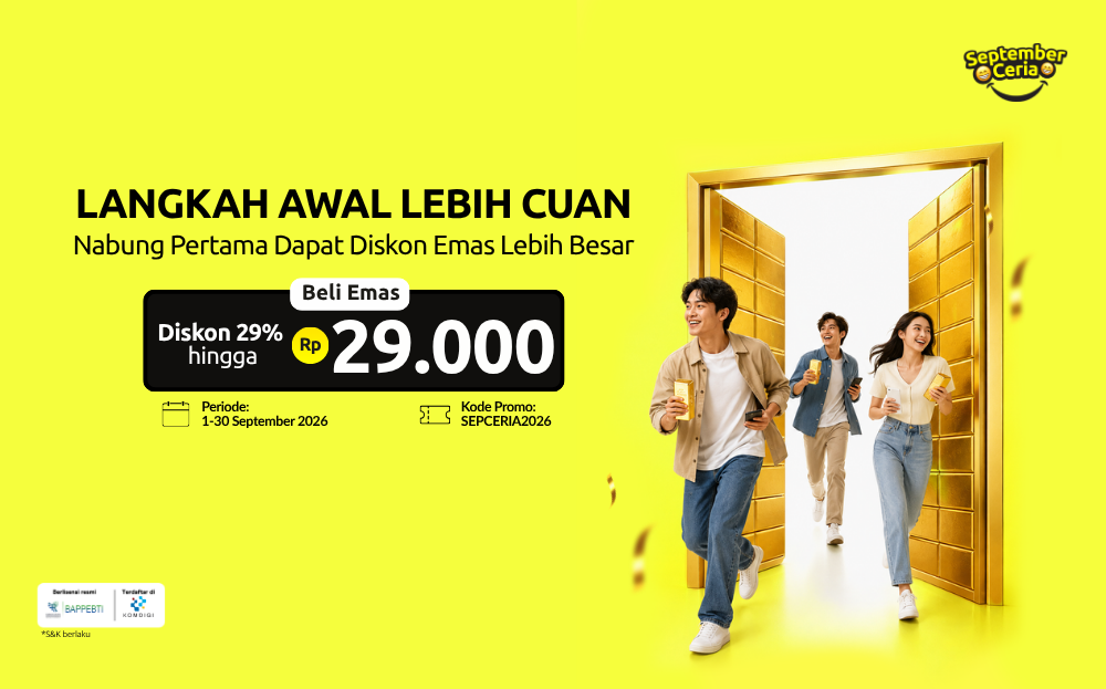 Promo September Ceria Pengguna Baru 2026