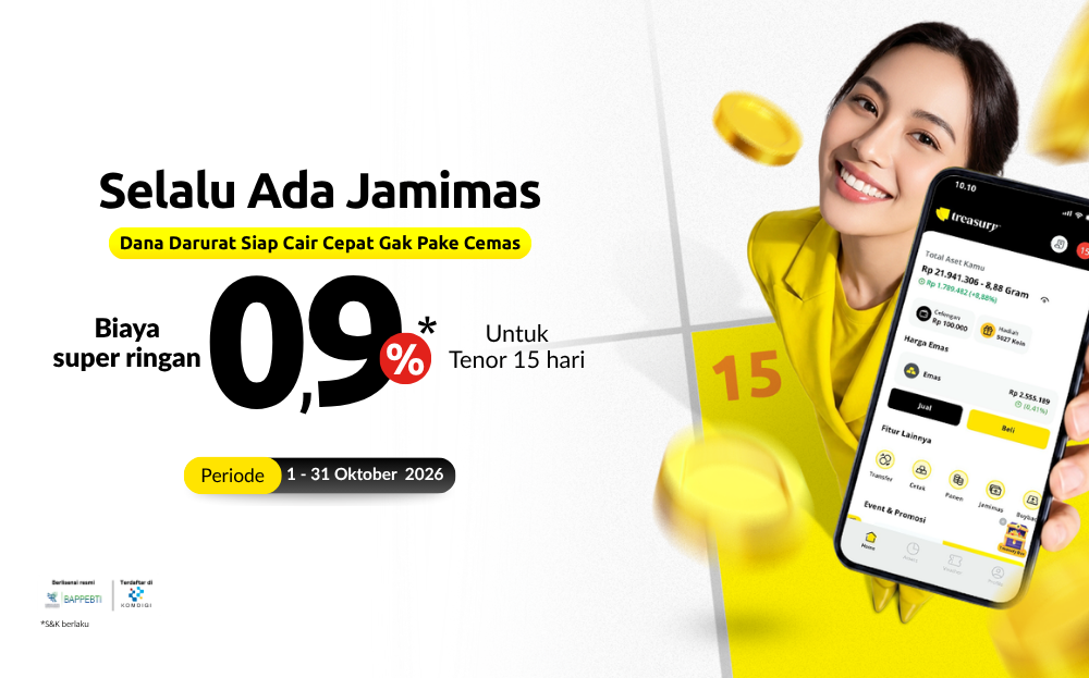 Jangan Panik, Jangan Bimbang 💔 Jamimas Biaya Rendah 0,9% p.a Datang Bikin Semua Tenang! 🫂