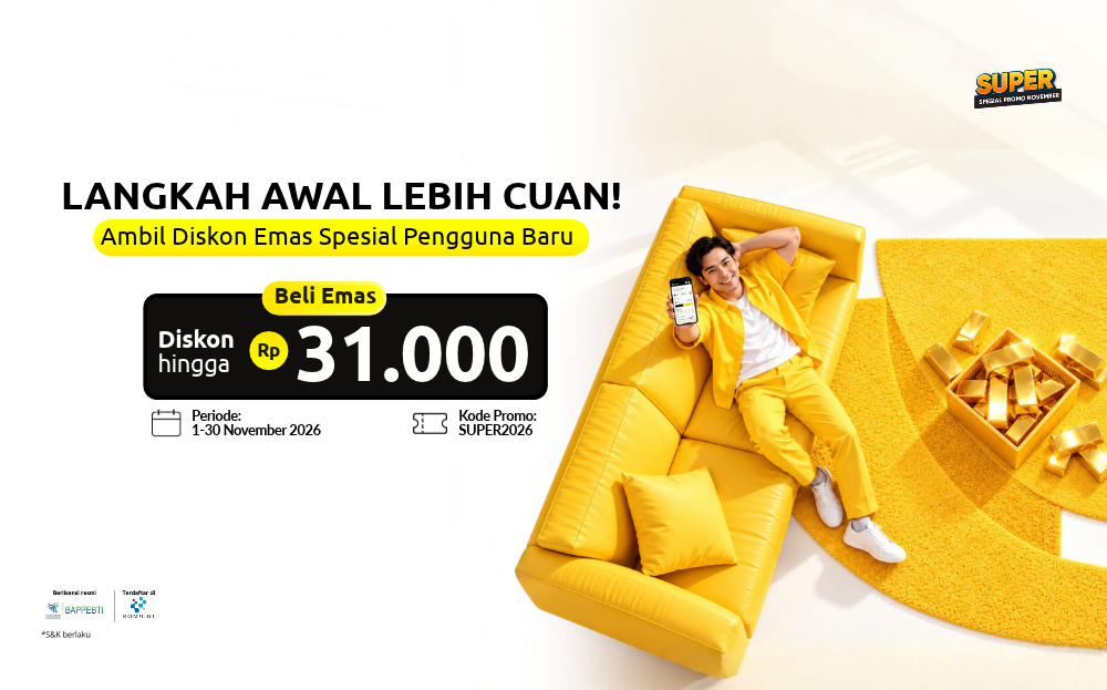 Promo SUPER Pengguna Baru 2026